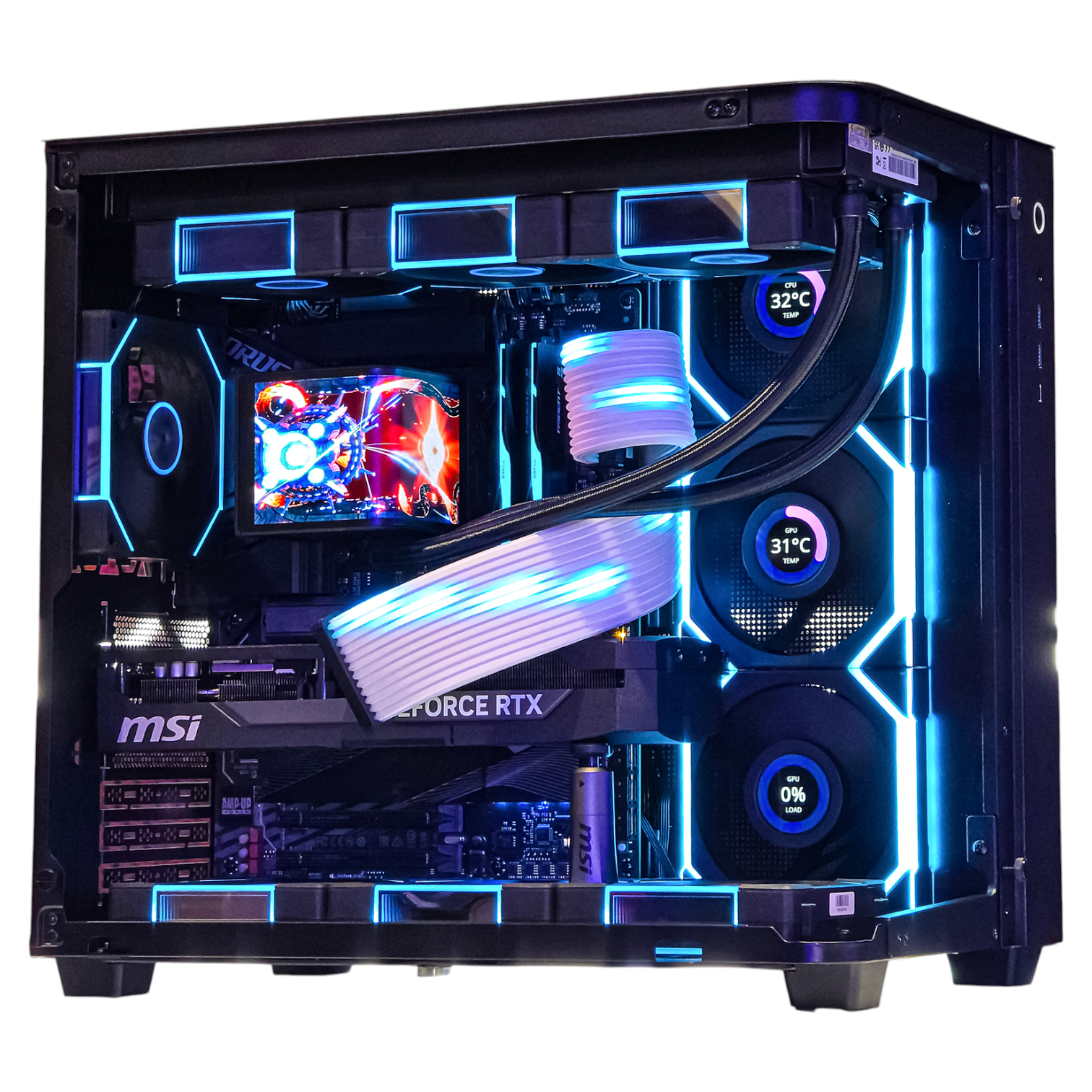 PC Gaming HMPC JS 2 | Intel Core I7 14700K \ RTX 5070 \ Z790 \ RAM 64GB \ SSD 1TB